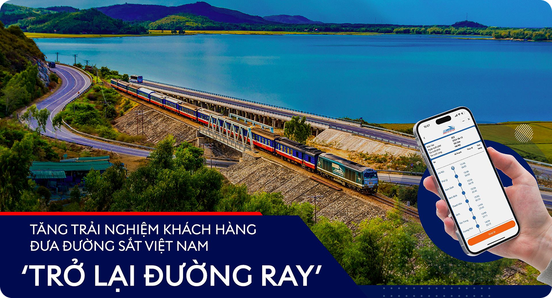 Ngành đường sắt ứng dụng hệ sinh thái Zalo tăng cường trải nghiệm cho hàng khách