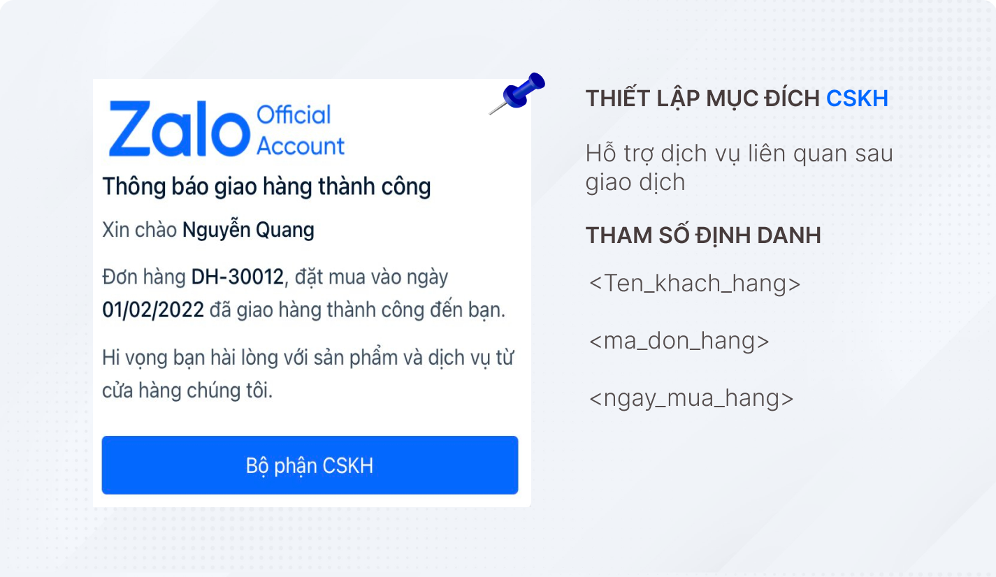 Liên hệ bộ phận CSKH