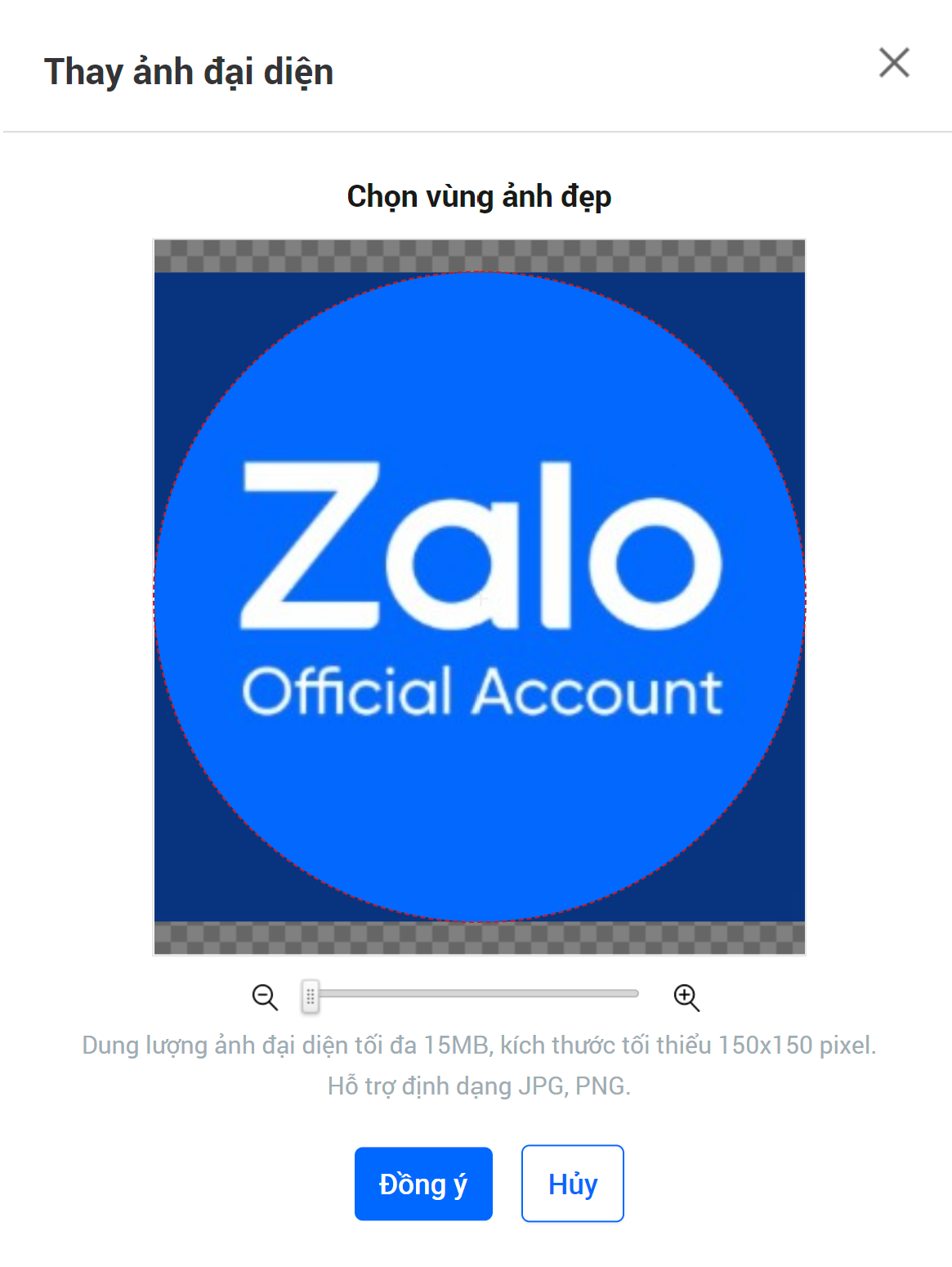 Hướng Dẫn Cập Nhật Ảnh Đại Diện, Ảnh Bìa Oa | Zalo Official Account